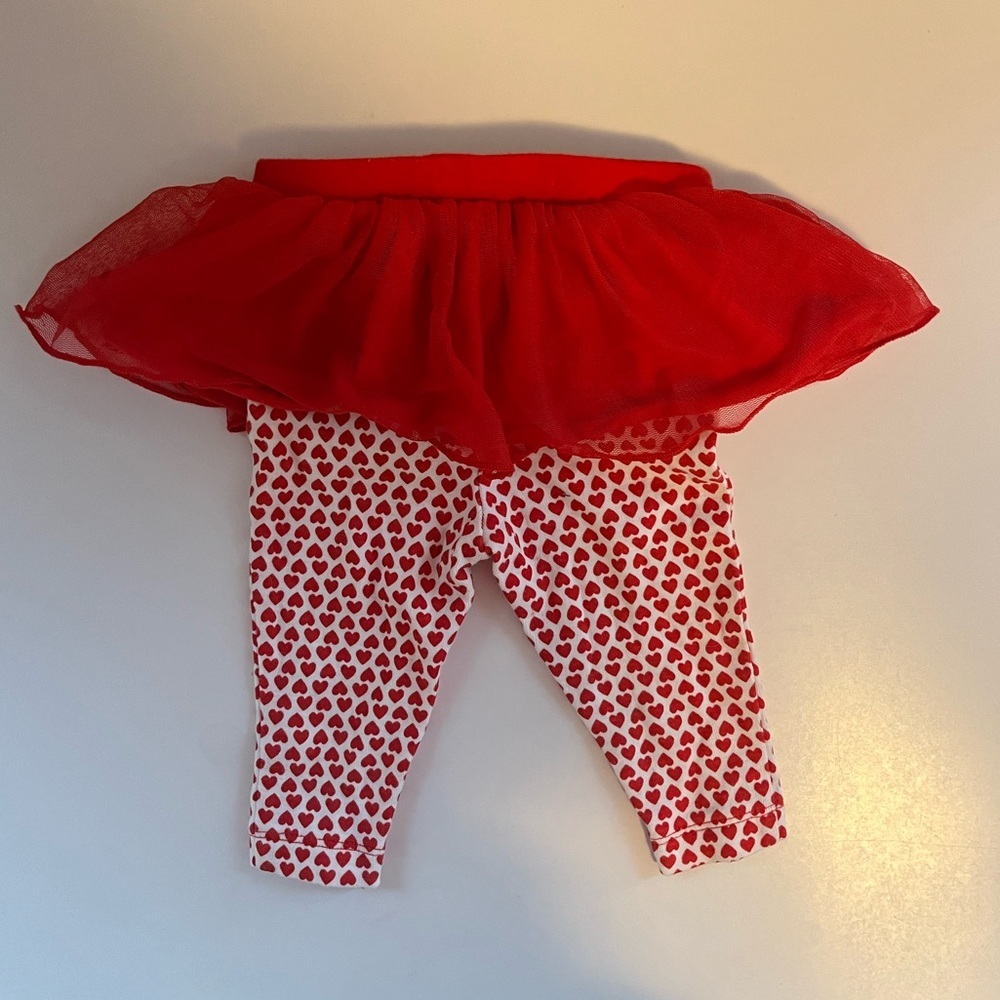 Carters Super sweet red Tutu pants Size: 3M​